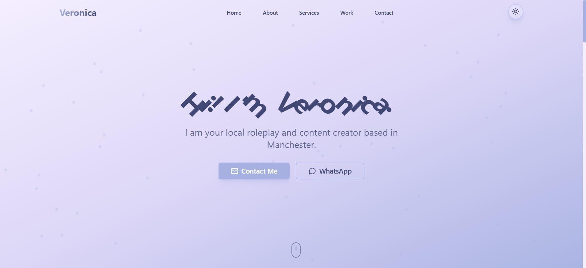Roleplay Model Portfolio 3 design preview